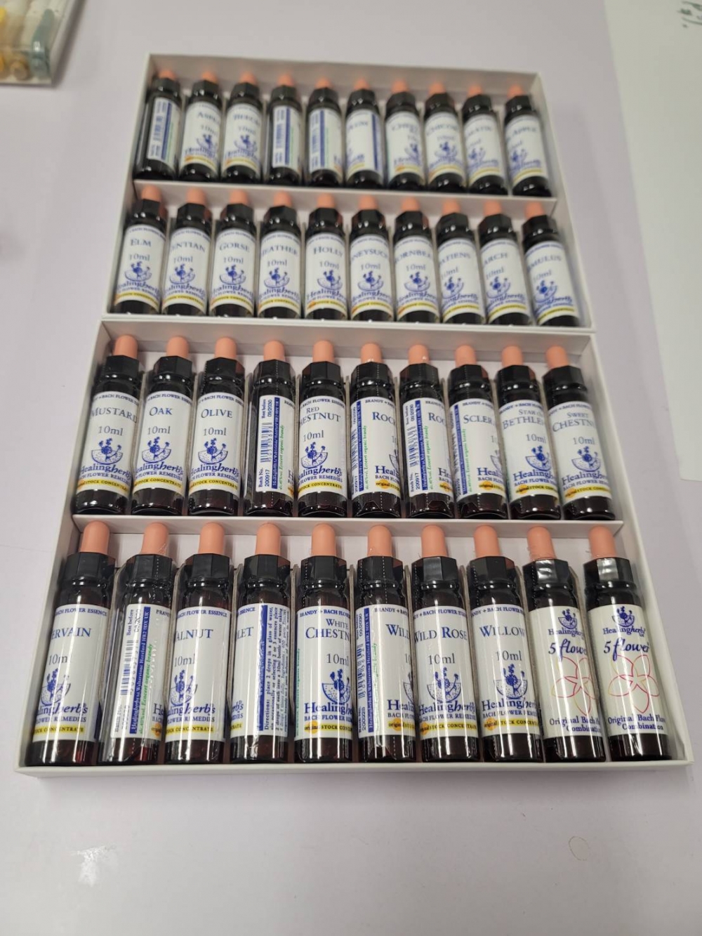 巴哈花精套組 10ml*40支